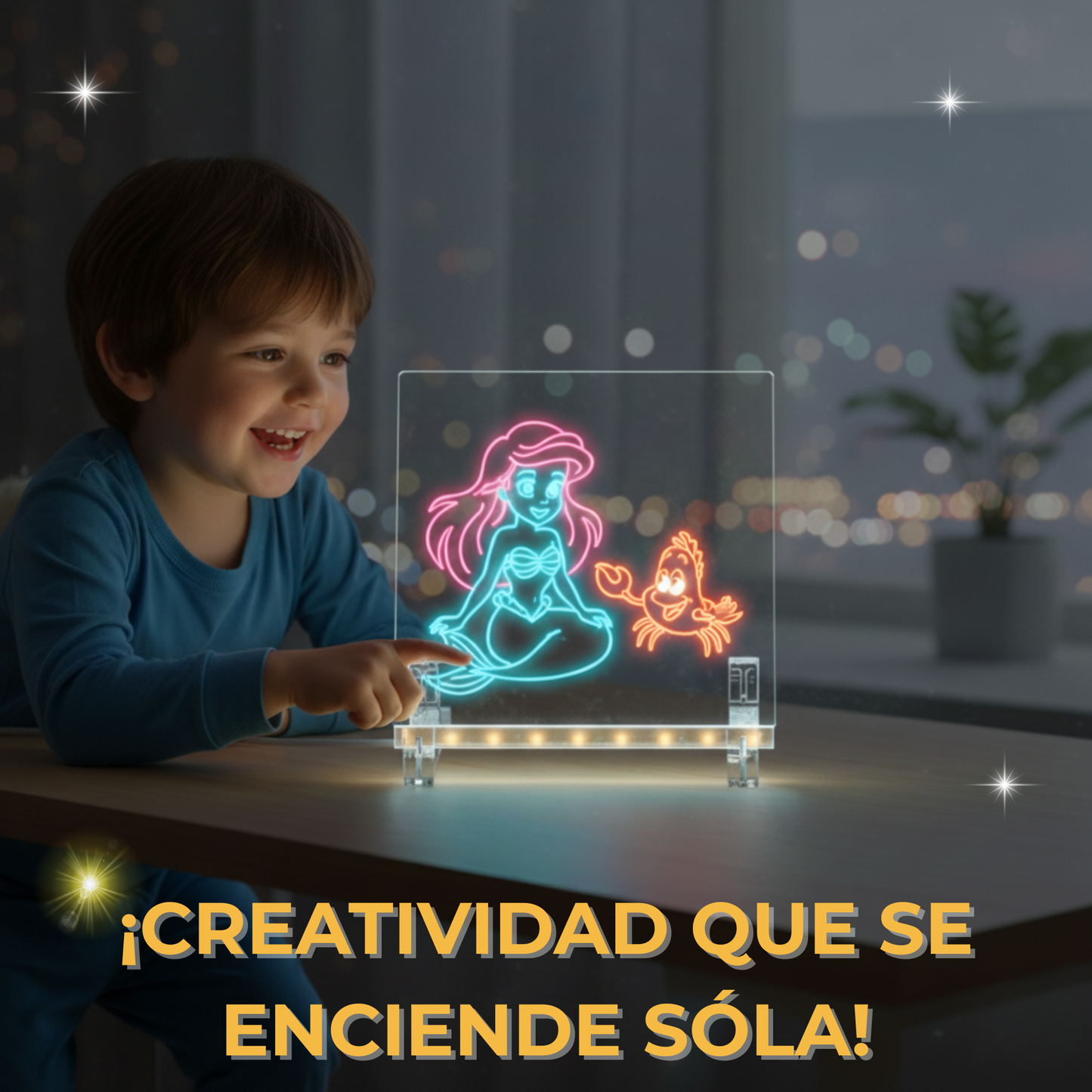 Pizarra led para dibujar- Luz &Trazo