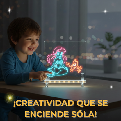 Pizarra led para dibujar- Luz &Trazo