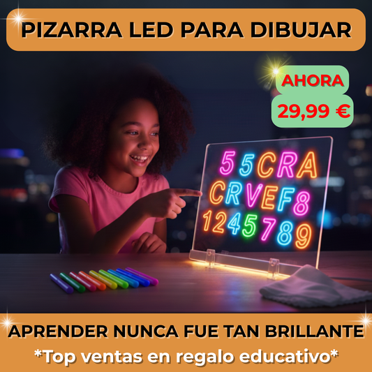 Pizarra led para dibujar- Luz &Trazo